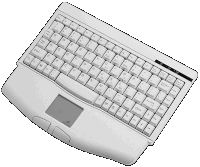 Minitastatur mit Pointing Device MTP (kleines Foto der Tastatur)