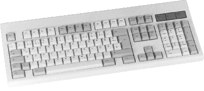 Standard-Tastatur HR-102 (großes Foto der Tastatur)